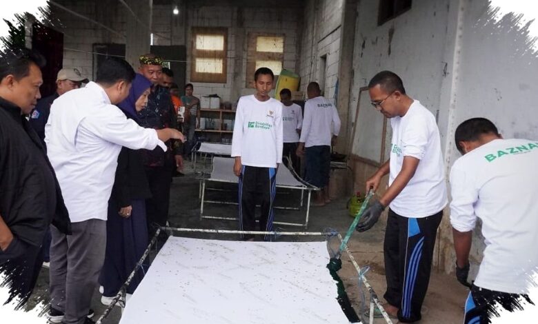 Batik Ciprat ODGJ Jabar Didorong Jadi Usaha Mandiri, Baznas Turunkan Rp50 Juta