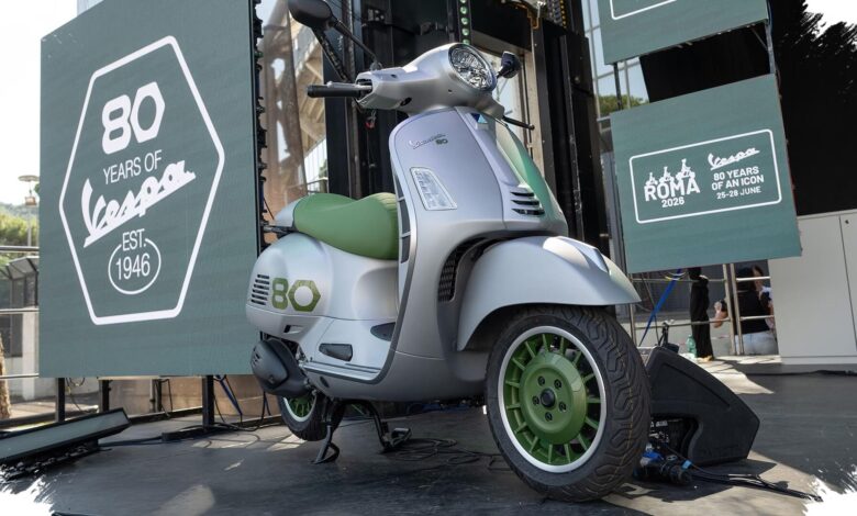 Vespa Edizione Ottantesimo Cuma 1.946 Unit, Detail Retro yang Diburu Kolektor
