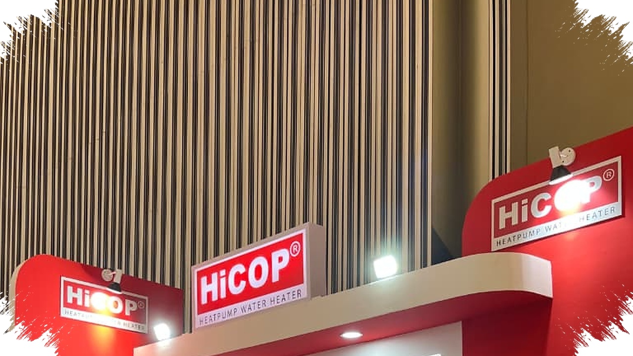 HiCOP Bawa Pemanas dan Pendingin Air Hemat Energi ke IndobuildTech Expo 2026