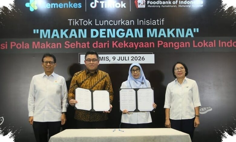 TikTok Gelontorkan Rp 3,6 Miliar untuk Pangan RI, Dorong 80.000 Makanan Bergizi