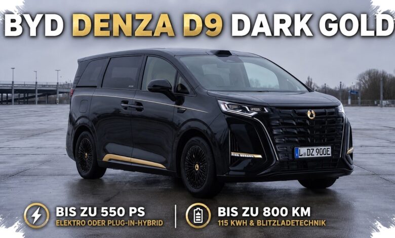 Denza D9 Dark Gold Makin Sulit Diabaikan, Aksen Emas Bikin Tampilan Naik Kelas