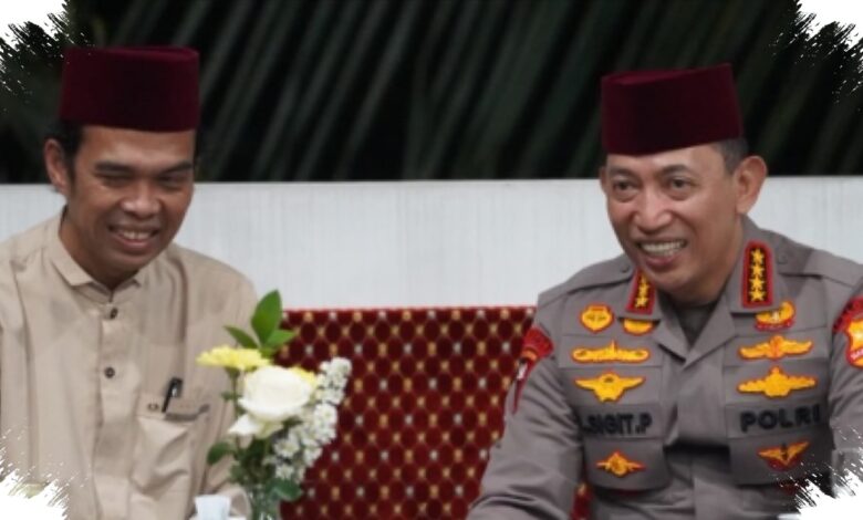Kapolri dan UAS Bahas Tiga Kegelisahan Publik, dari Ekonomi hingga Medsos