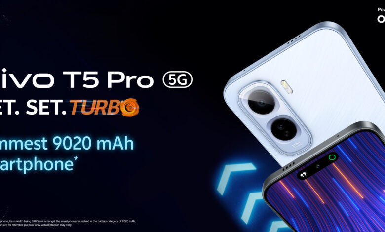 Vivo T5 Mengandalkan Baterai 7.200 mAh, Harga Rp 3 Jutaan Masih Bertahan di 4G
