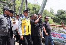 Struktur Belum Aman, Jembatan Enang-enang Kembali Ditutup