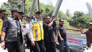 Struktur Belum Aman, Jembatan Enang-enang Kembali Ditutup