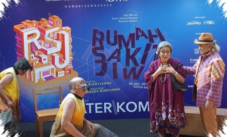 Rumah Sakit Jiwa Kembali ke Panggung, Teater Koma Hadirkan Tafsir Baru yang Lebih Menggigit