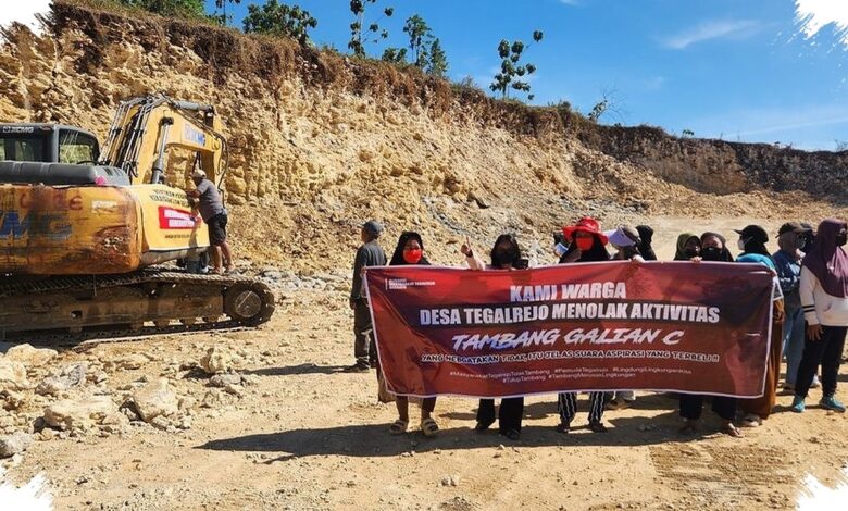 Warga Tegalrejo Tolak Tambang Gamping, DLHK Jateng Siap Bahas Bersama ESDM