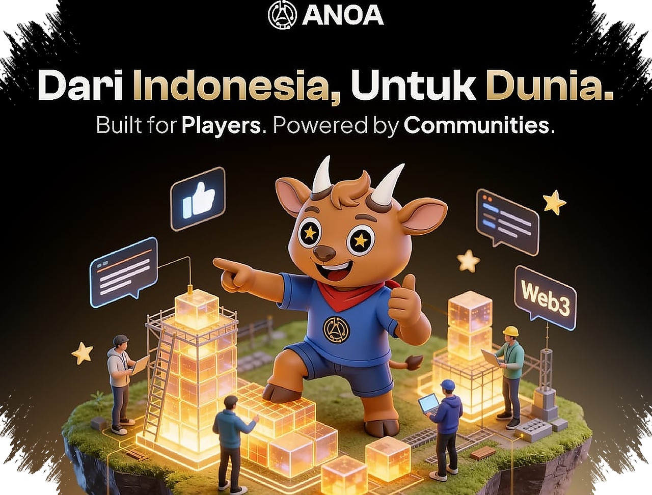 ANOA Token Buka Jalan Baru, Developer Game Lokal Masuk ke Ruang Web3