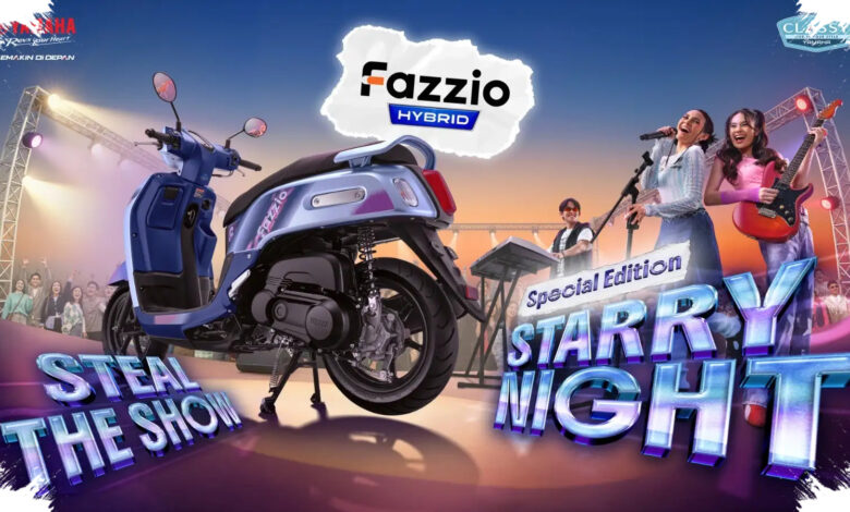 Yamaha Fazzio Starry Night Makin Langka, Sentuhan Mewahnya Sulit Diabaikan