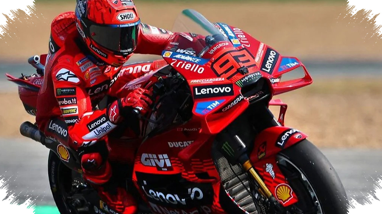 Marquez Kembali Menguasai Sachsenring, Bagnaia Justru Terjebak di Jalur Sulit Q1