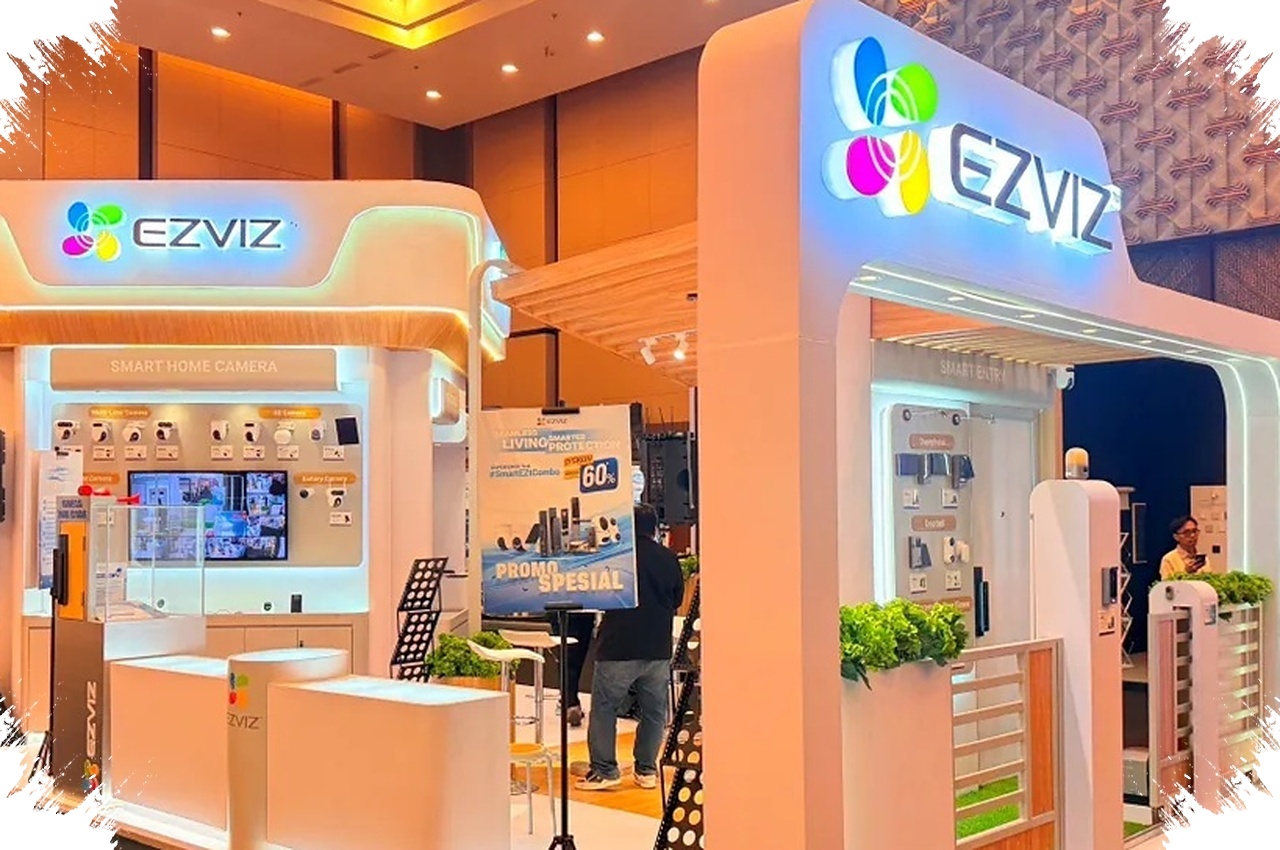 Ezviz Tunjukkan Rumah Pintar yang Saling Terhubung di IBT 2026, Ini Alur Kerjanya
