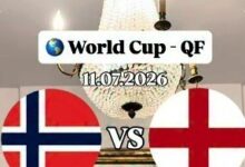 Nimbus Pilih Inggris, Duel Norwegia Vs Inggris Makin Menarik Menjelang Perempat Final