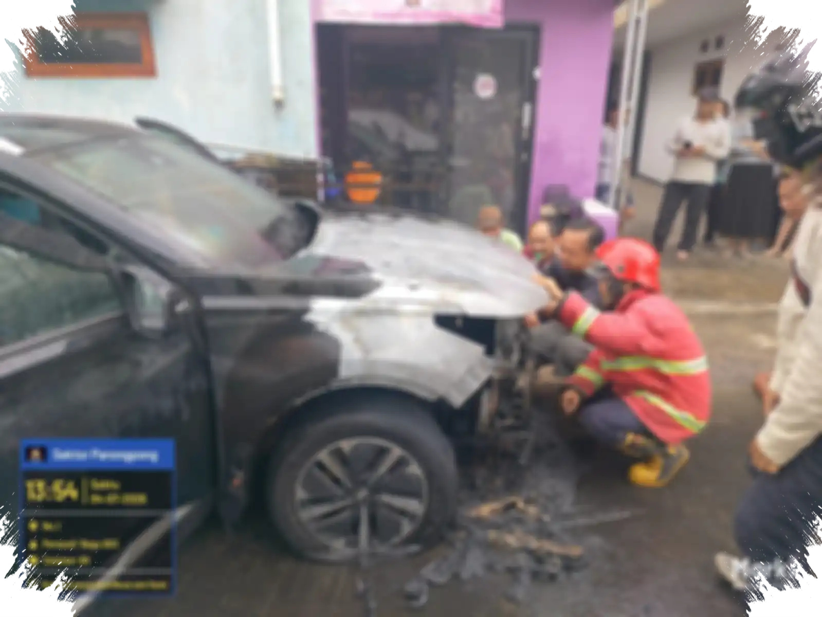 Chery Ungkap Penyebab Tiggo Cross CSH Terbakar di Bandung, Bukan dari Komponen Mobil