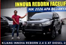 Innova Reborn Diesel 2026 Tetap Diburu, Mesin Tangguh dan Harga Rp417,8 Juta