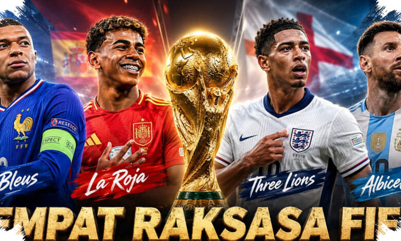 Empat Raksasa FIFA Tembus Semifinal, Panggung Piala Dunia 2026 Makin Ketat