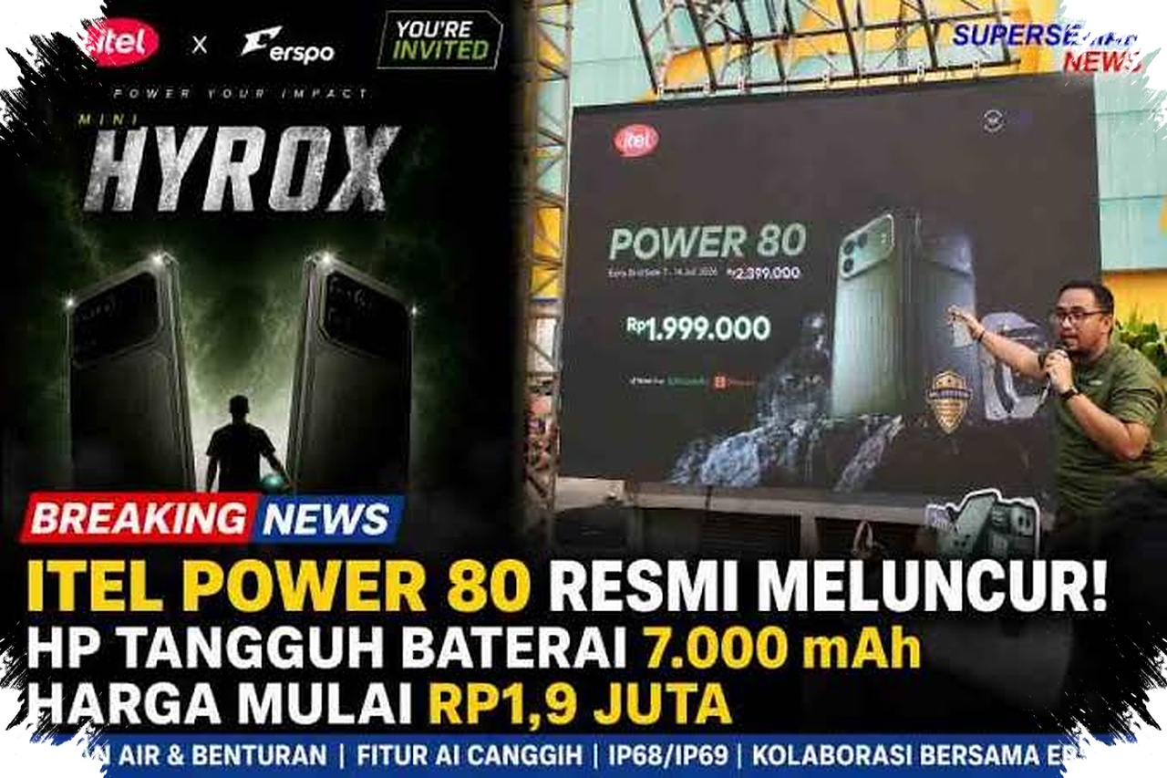 Baterai 7.000 mAh Jadi Andalan itel Power 80, Tapi Ada Banyak Kompromi