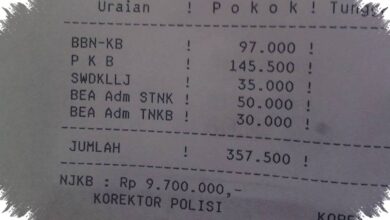 Balik Nama Kendaraan Bekas Kini Lebih Ringan, Ini Biaya yang Tetap Harus Disiapkan