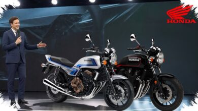 CB400 Super Four 2026 Tetap 4 Silinder, E-Clutch Bikin Honda Makin Berani