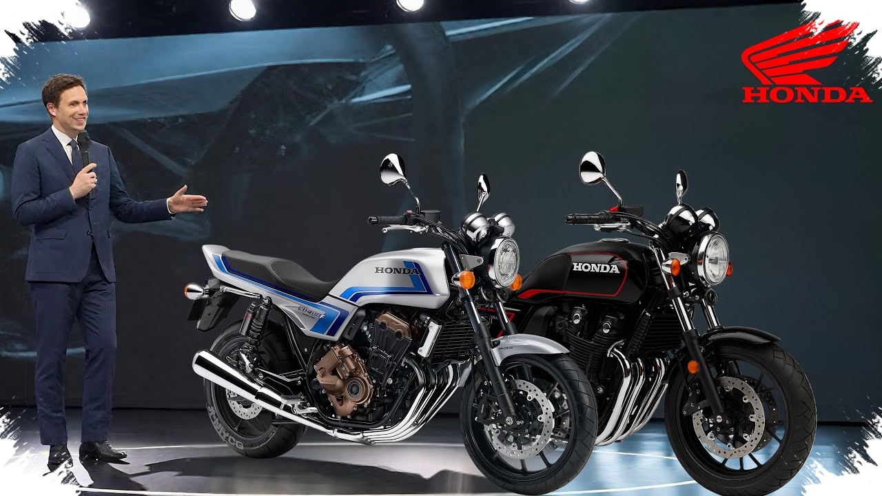 CB400 Super Four 2026 Tetap 4 Silinder, E-Clutch Bikin Honda Makin Berani