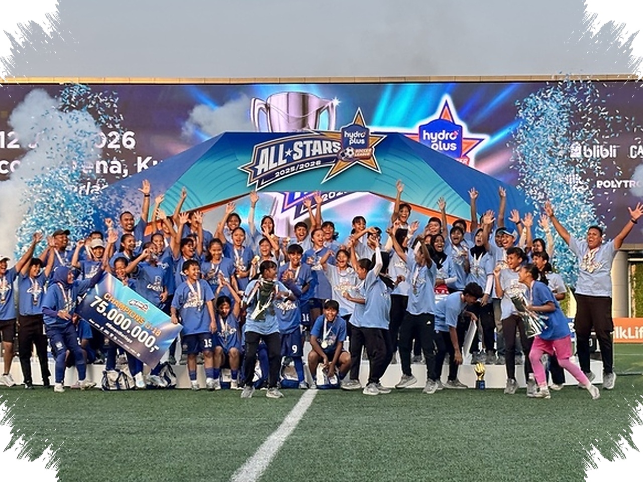 Akademi Persib Membalas Kekalahan Grup dengan Kemenangan 5-0 di Final U-18