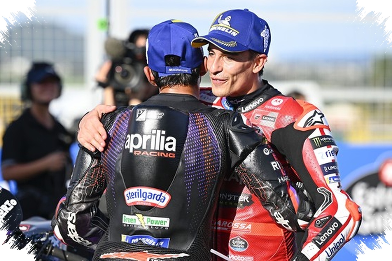 Ogura dan Marc Marquez Makin Menekan Jorge Martin, Selisih Poin Kian Tipis
