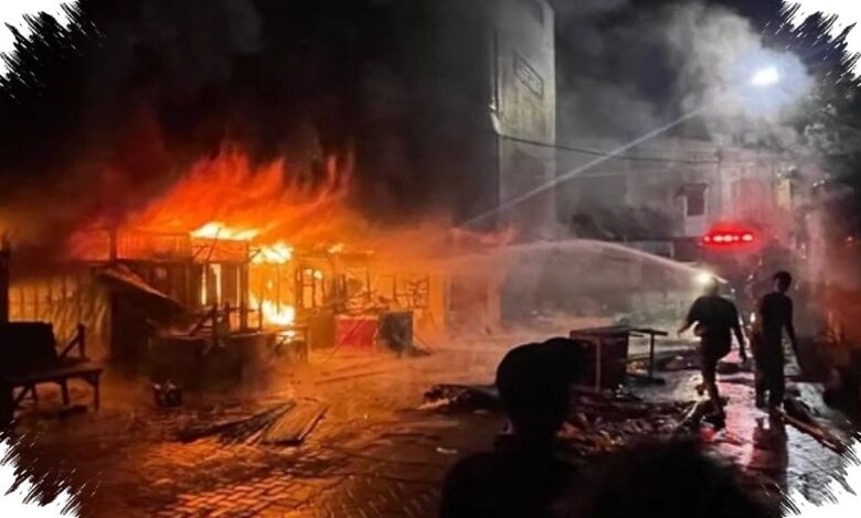 Pasar Sibolga Nauli Hangus Terbakar, Pedagang Menunggu Langkah Cepat Pemerintah