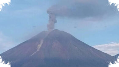 Semeru Kembali Erupsi 8 Kali Seharian, Semburan Abu Tertinggi Capai 900 Meter