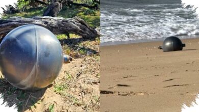 Bola Logam di Pantai Queensland Ternyata Puing Roket, Begini Penjelasan Ahli