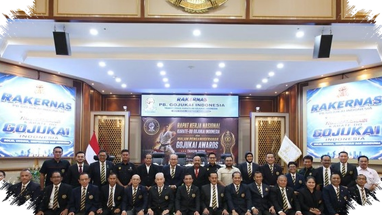 Penghargaan Warnai Penutupan Rakernas Gojukai, Nama Besar Karate Ikut Diganjar