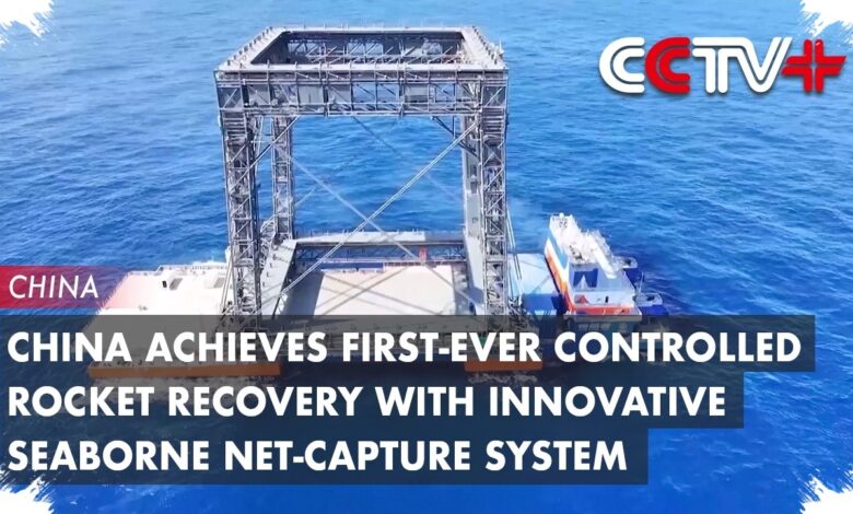 China Tangkap Booster Roket Pakai Jaring di Laut, Cara Baru yang Menantang SpaceX