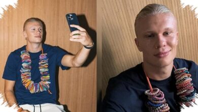 Kknekki Diborong Fans, Ikat Rambut Haaland Ternyata Jadi Barang Buruan