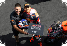 Kiandra Ramadhipa Naik ke Posisi 3, Persaingan Red Bull Rookies MotoGP Cup Makin Ketat