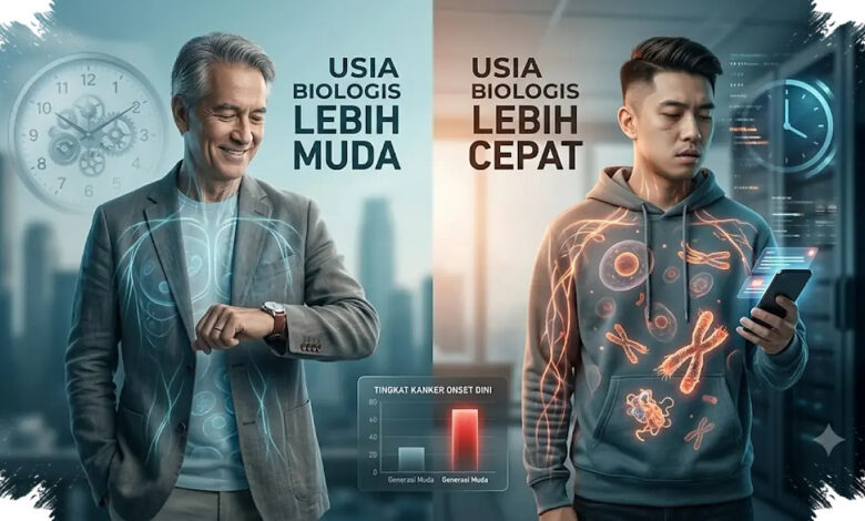 Penuaan Biologis yang Lebih Cepat, Petunjuk Baru di Balik Lonjakan Kanker Usia Muda