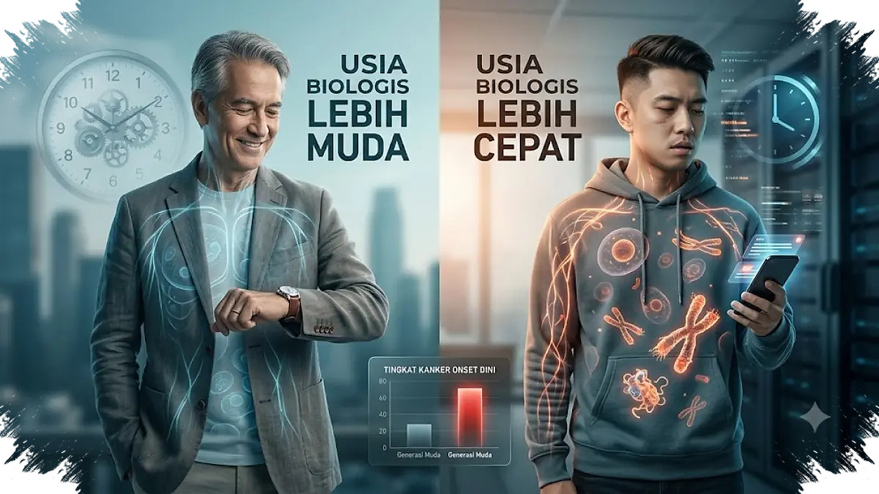 Penuaan Biologis yang Lebih Cepat, Petunjuk Baru di Balik Lonjakan Kanker Usia Muda