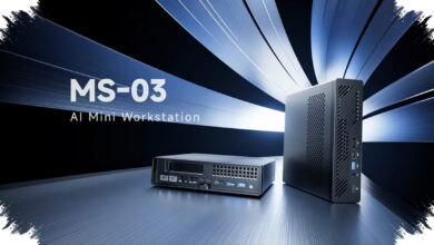 MS-03 Siap Bikin Mini PC Naik Kelas, Minisforum Bawa 10GbE Ganda dan GPU Diskret