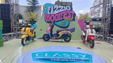 Fazzio Bergaya Skuter Kargo Jepang, Fungsional Tanpa Kehilangan Karakter Retro