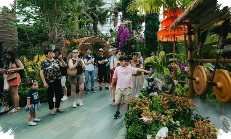 8 Wilayah Indonesia Dipamerkan di Gardens by the Bay, Singapura Punya Tontonan Baru