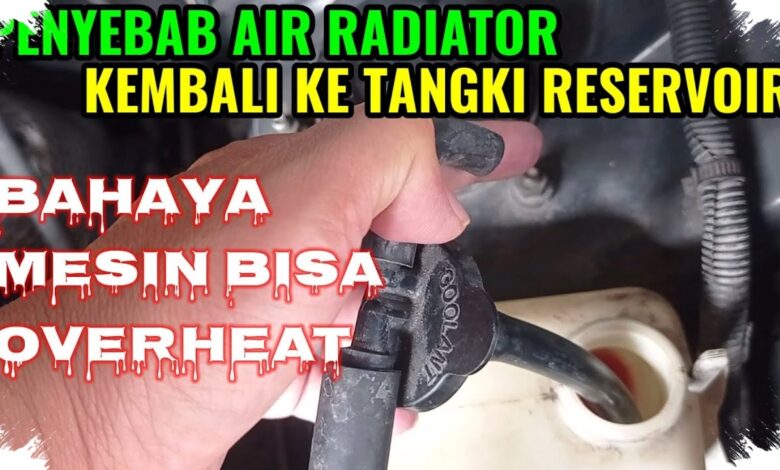 Tutup Radiator Longgar Bisa Bikin Mesin Panas Berlebih, Ini Risiko yang Sering Diabaikan