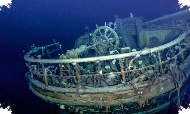 Bangkai Quest Terekam Jelas, Detail Kapal Shackleton Terlihat Setelah 64 Tahun