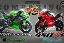 Bobot Ringan Kove 450RR Menggoda, tapi ZX-4RR Masih Menang di Atas Kertas