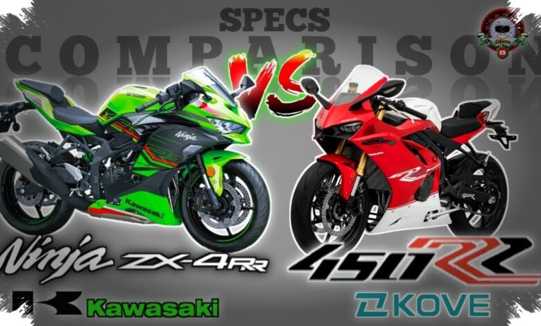 Bobot Ringan Kove 450RR Menggoda, tapi ZX-4RR Masih Menang di Atas Kertas