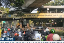 JPO Tendean Sudah Dibongkar, Lalu Lintas ke Blok M Kembali Normal