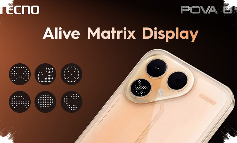 Baterai 8.000 mAh dan Layar Dot-Matrix Mini, Tecno Pova 8 5G Datang Bawa Kejutan