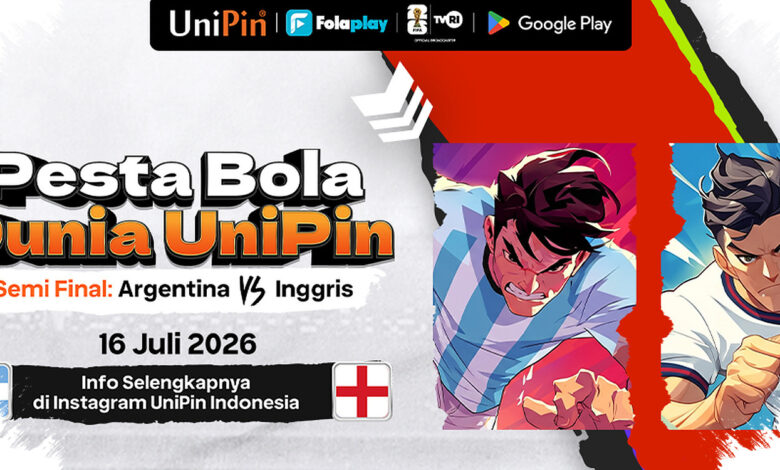 UniPin Satukan Fans Bola dan Gamer, Nobar Piala Dunia 2026 Penuh Hadiah