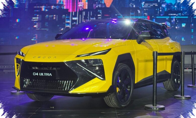 Kabin Futuristis Omoda 04 EV Mulai Terkuak, Jarak 450 Km Siap Menantang SUV Kompak