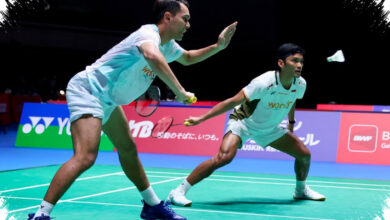 Fajar/Fikri Sempat Tersandung, Lalu Balik Menguasai Laga dan Lolos ke Babak Kedua