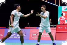 Fajar/Fikri Nyaris Tersendat di Awal, Lalu Membalikkan Laga untuk Lolos 16 Besar