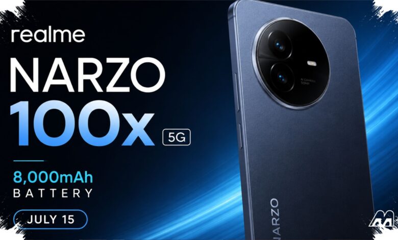 Baterai 8.000 mAh Jadi Senjata Utama Realme Narzo 100x, Siap Bertahan 3 Hari