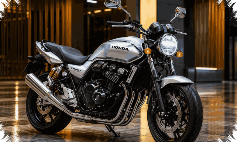 CB400 Super Four E-Clutch Kembali, Mesin 4-Silinder Honda Makin Mudah Dipakai