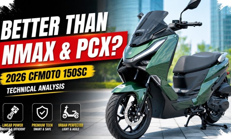 CFMoto 150SC-F Bawa Fitur Mahal, Harga Rp25 Jutaan Bikin PCX dan NMAX Waspada